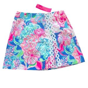 NWT - Lilly Pulitzer Bright Tanney Skort - Size 0